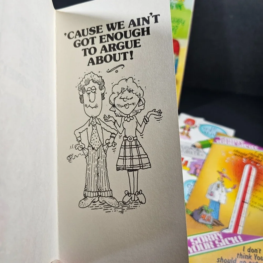 Vtg 1980s Unused Comic Greeting Cards Just for Laughs Mixed Occasions Set of 10